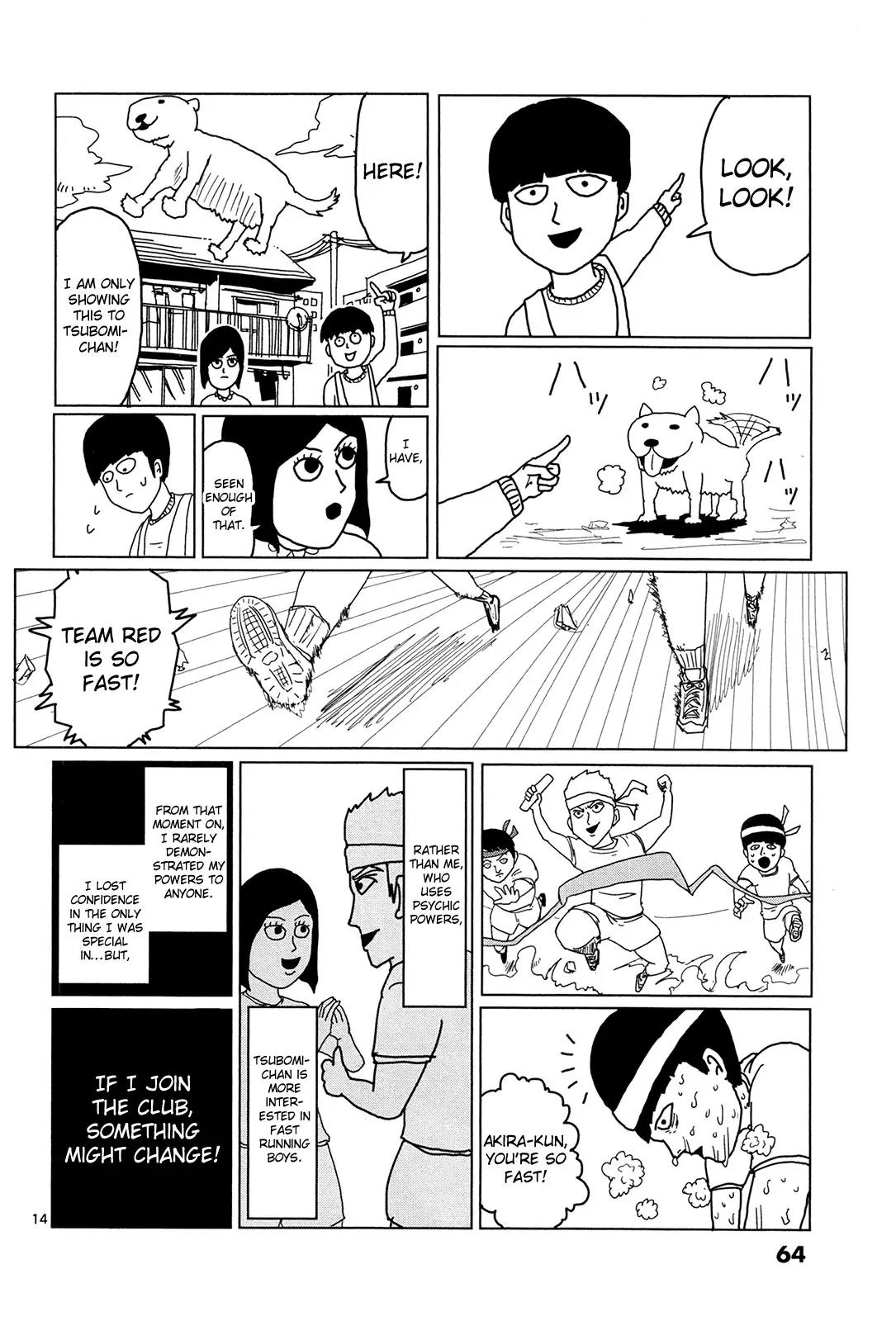 Mob Psycho 100 Chapter 4 page 14 - Chapter 4: For Oneself