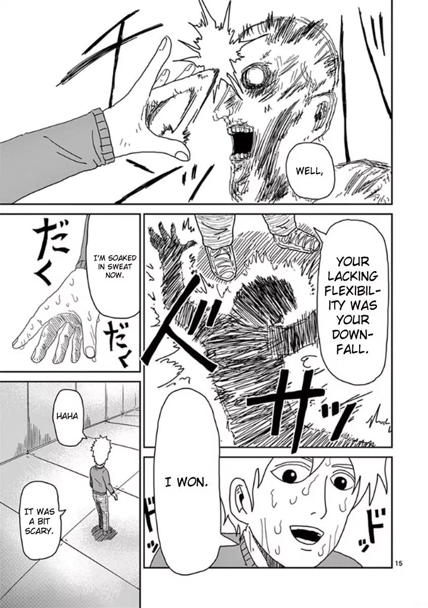 Mob Psycho 100 Chapter 40 page 15 - Chapter 40: Pyrokinetic