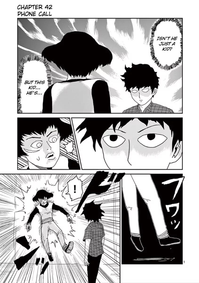 Mob Psycho 100 Chapter 42 page 1 - Chapter 42: Phone Call