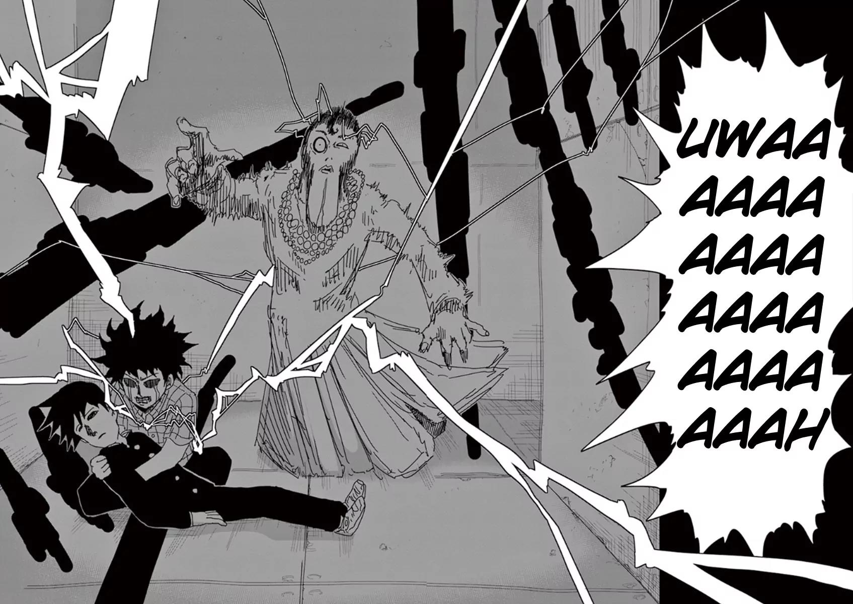 Mob Psycho 100 Chapter 43 page 8 - Chapter 43: Evil Aura