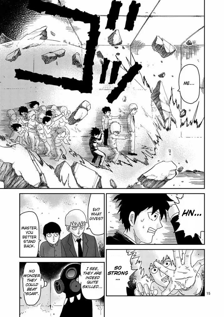 Mob Psycho 100 Chapter 45 page 15 - Chapter 45: Leader