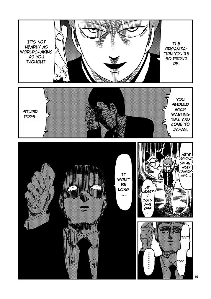 Mob Psycho 100 Chapter 49 page 19 - Chapter 49: Putting an End