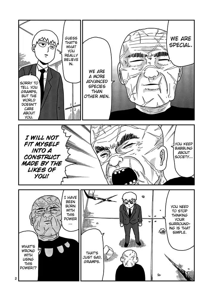 Mob Psycho 100 Chapter 49 page 2 - Chapter 49: Putting an End