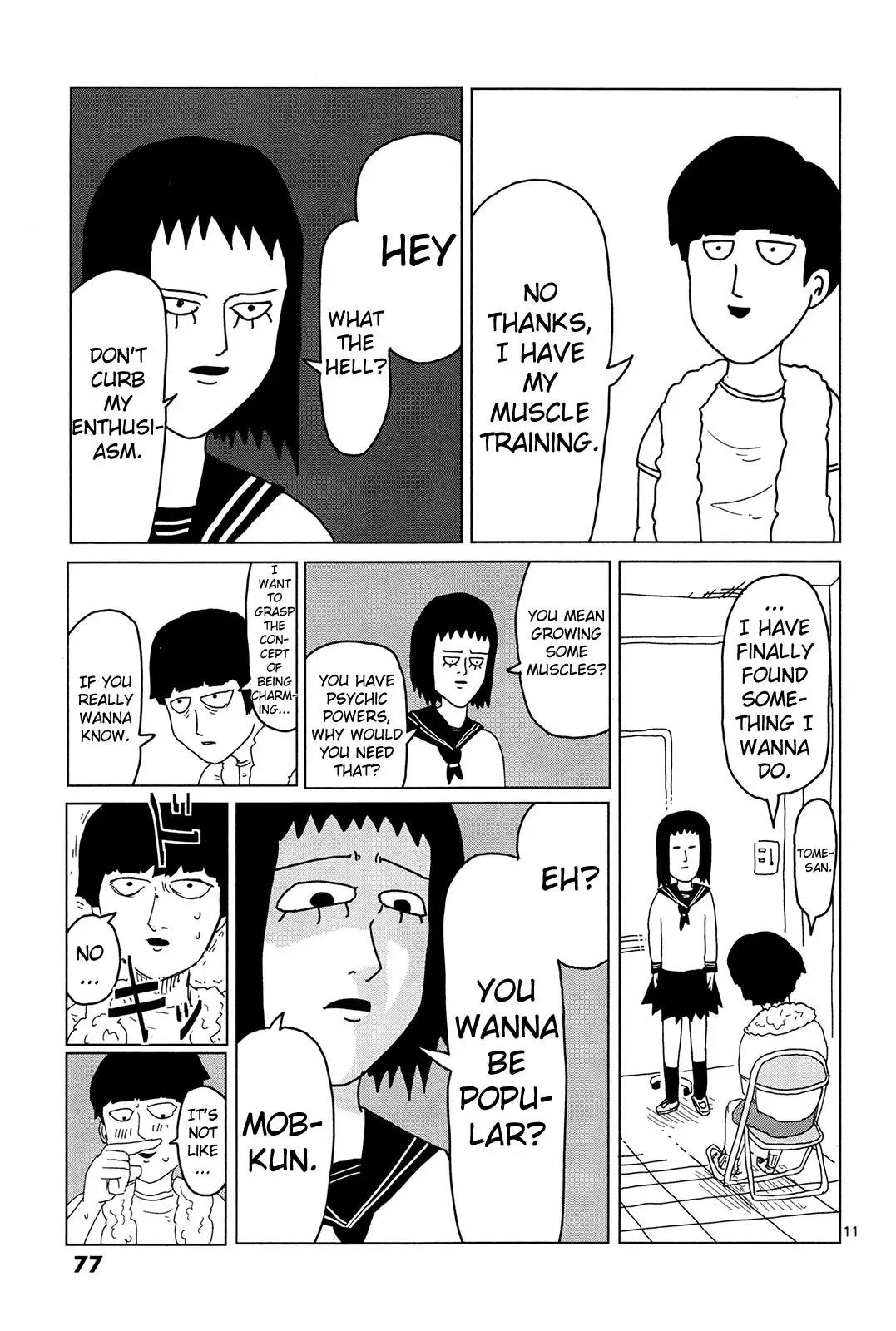 Mob Psycho 100 Chapter 5 page 11 - Chapter 5: I Just Want to be Popular