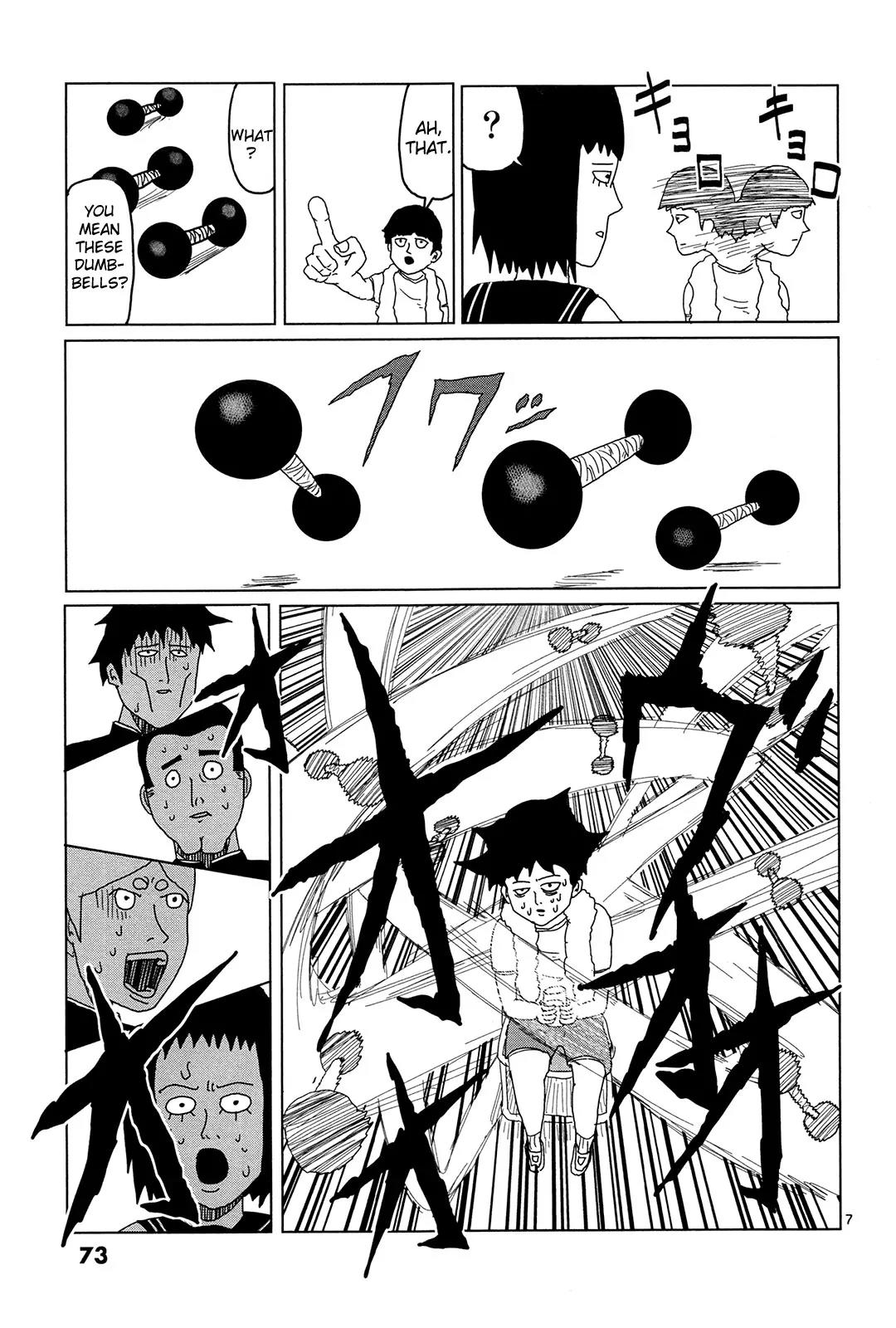 Mob Psycho 100 Chapter 5 page 7 - Chapter 5: I Just Want to be Popular