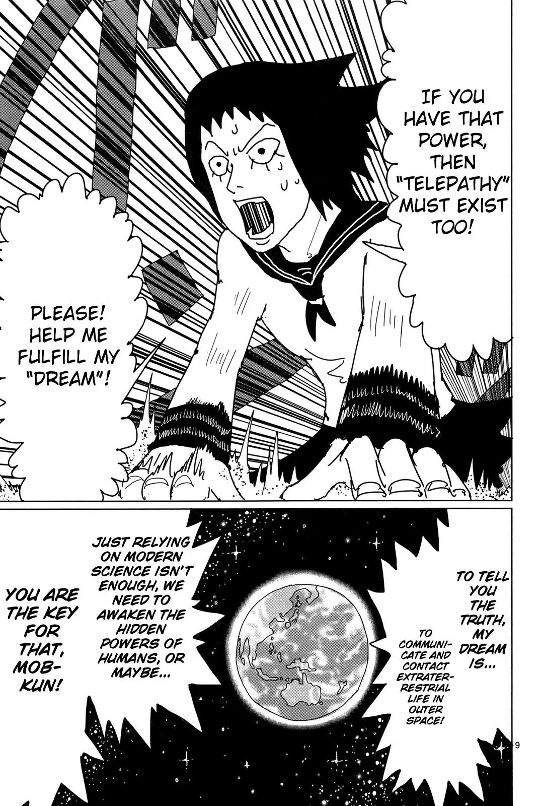 Mob Psycho 100 Chapter 5 page 9 - Chapter 5: I Just Want to be Popular