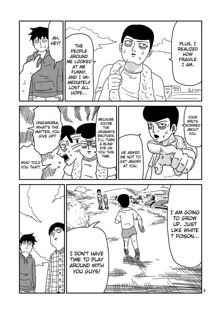 Mob Psycho 100 Chapter 50 page 5 - Chapter 50: No Changes
