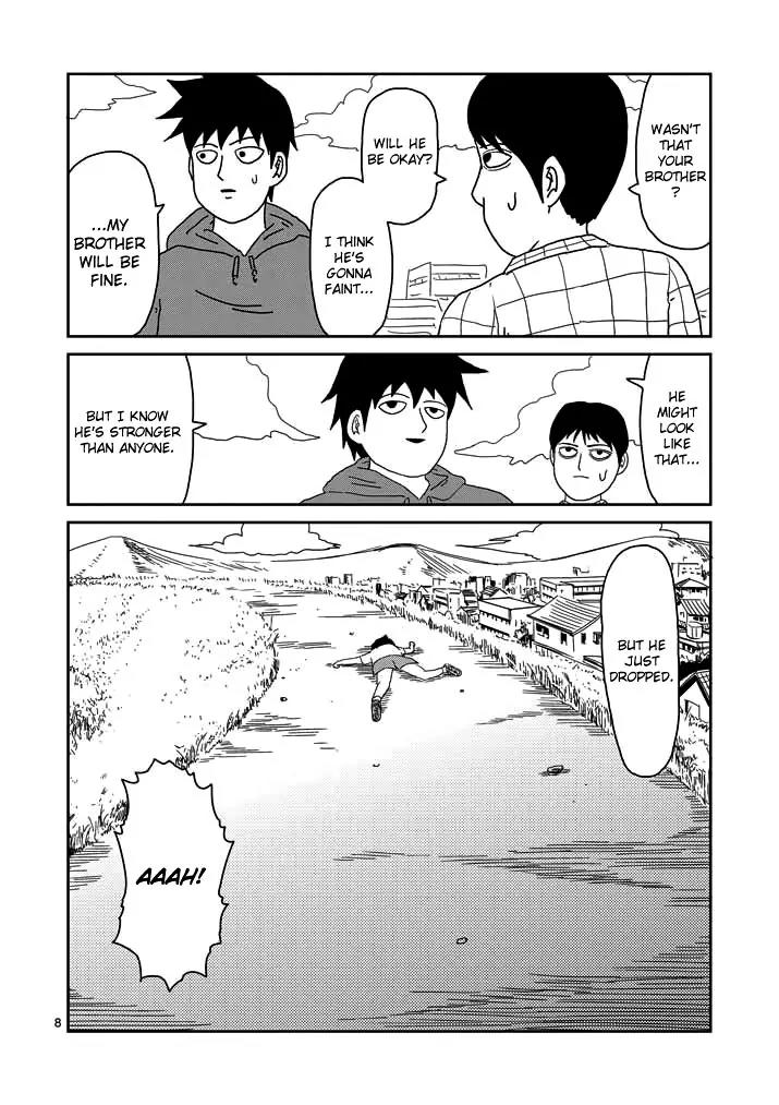 Mob Psycho 100 Chapter 50 page 8 - Chapter 50: No Changes
