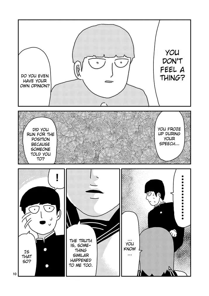 Mob Psycho 100 Chapter 52 page 10 - Chapter 52: Biri Biri