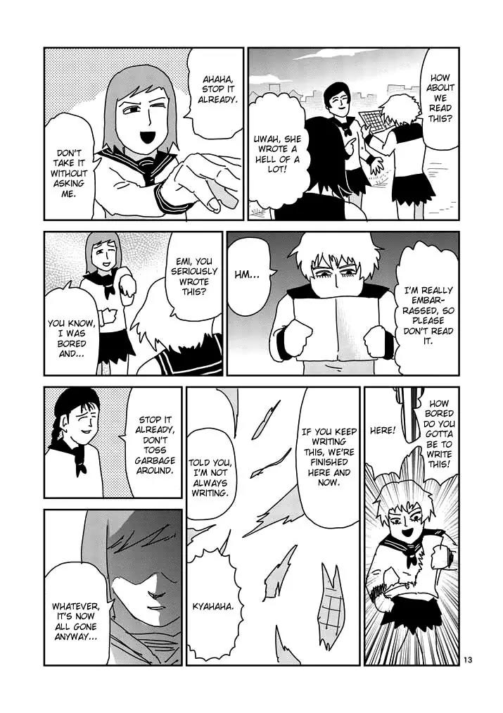Mob Psycho 100 Chapter 52 page 13 - Chapter 52: Biri Biri