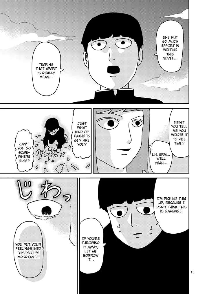 Mob Psycho 100 Chapter 52 page 15 - Chapter 52: Biri Biri