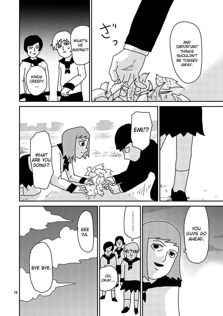 Mob Psycho 100 Chapter 52 page 16 - Chapter 52: Biri Biri