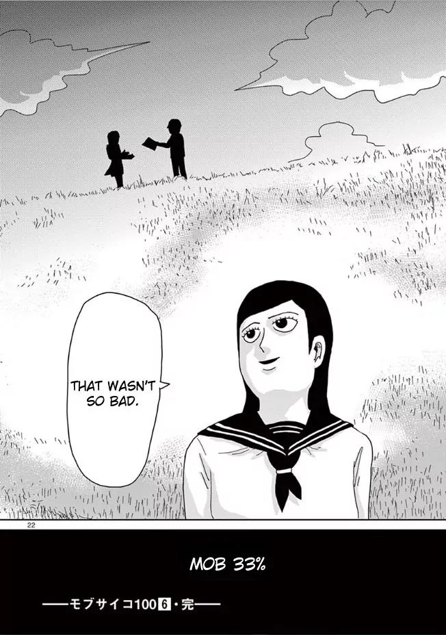 Mob Psycho 100 Chapter 52 page 21 - Chapter 52: Biri Biri