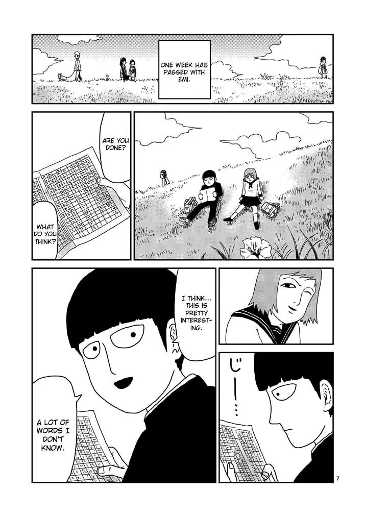 Mob Psycho 100 Chapter 52 page 7 - Chapter 52: Biri Biri