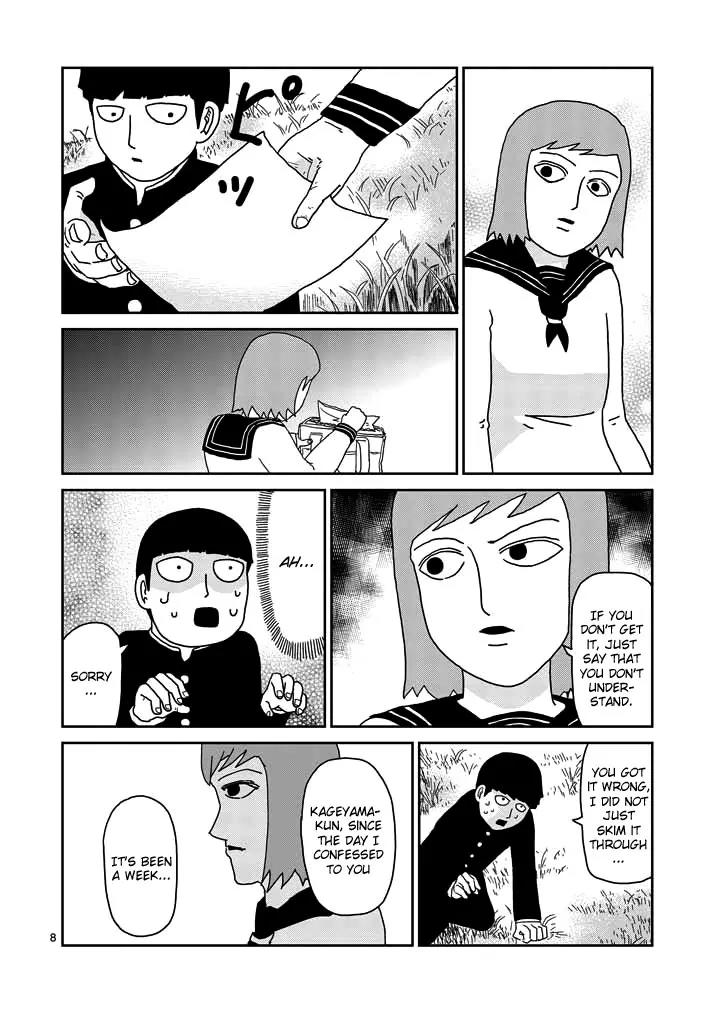 Mob Psycho 100 Chapter 52 page 8 - Chapter 52: Biri Biri