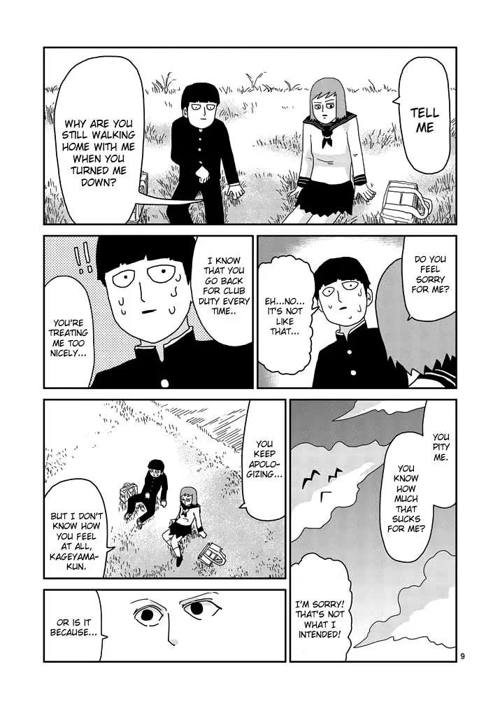 Mob Psycho 100 Chapter 52 page 9 - Chapter 52: Biri Biri
