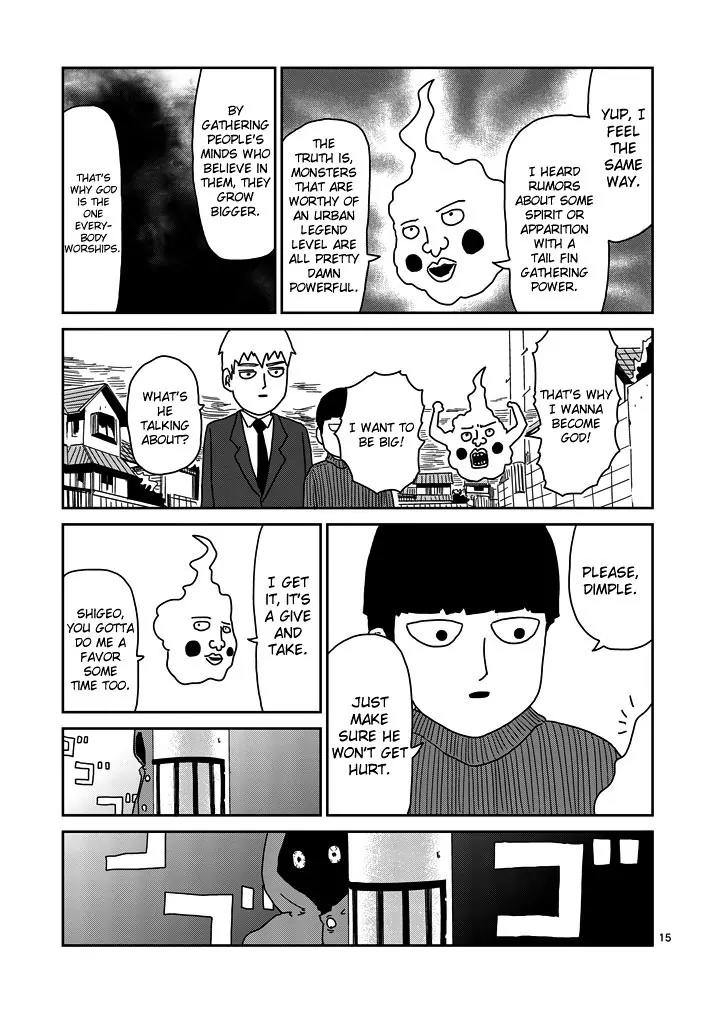Mob Psycho 100 Chapter 53 page 15 - Chapter 53: Urban Legend