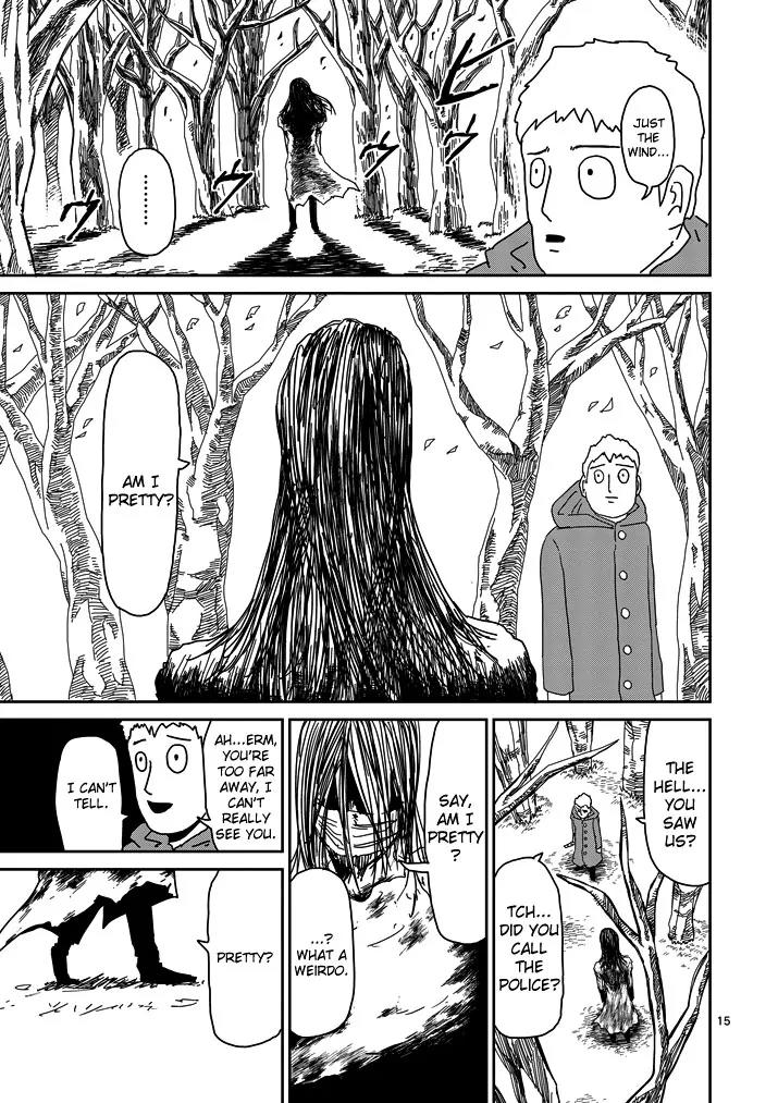 Mob Psycho 100 Chapter 54 page 15 - Chapter 54: Encounter with a Myth