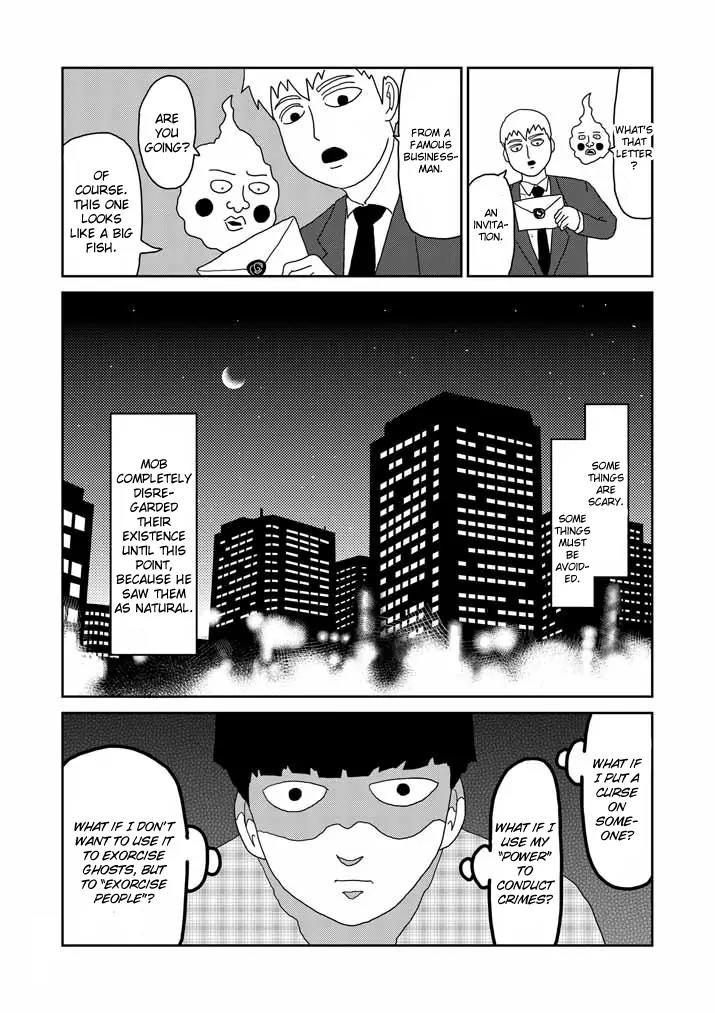 Mob Psycho 100 Chapter 58 page 38 - Chapter 58: Creeping Danger