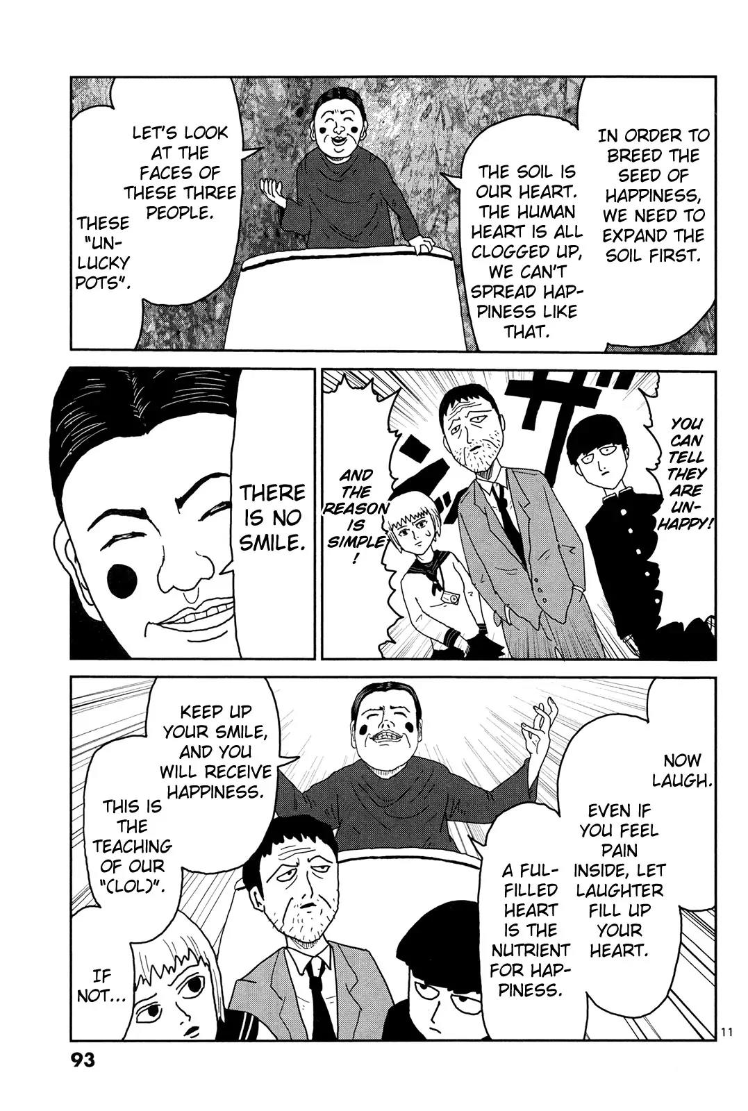 Mob Psycho 100 Chapter 6 page 11 - Chapter 6: The Invitation
