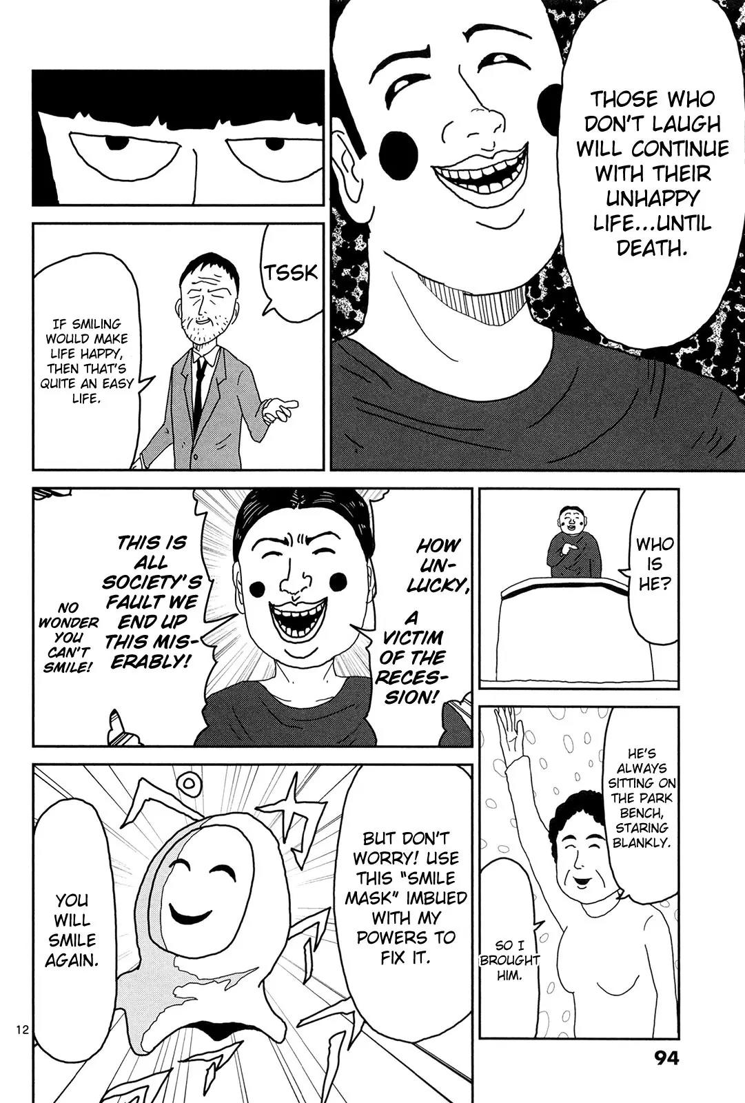 Mob Psycho 100 Chapter 6 page 12 - Chapter 6: The Invitation