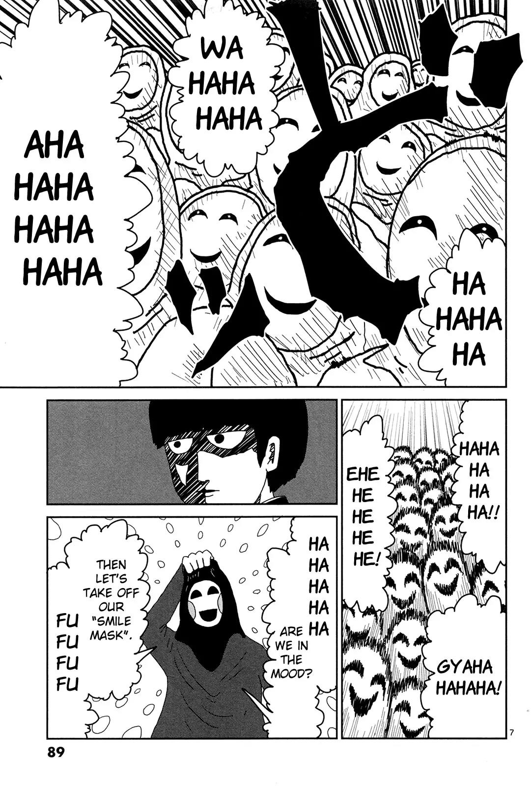 Mob Psycho 100 Chapter 6 page 7 - Chapter 6: The Invitation