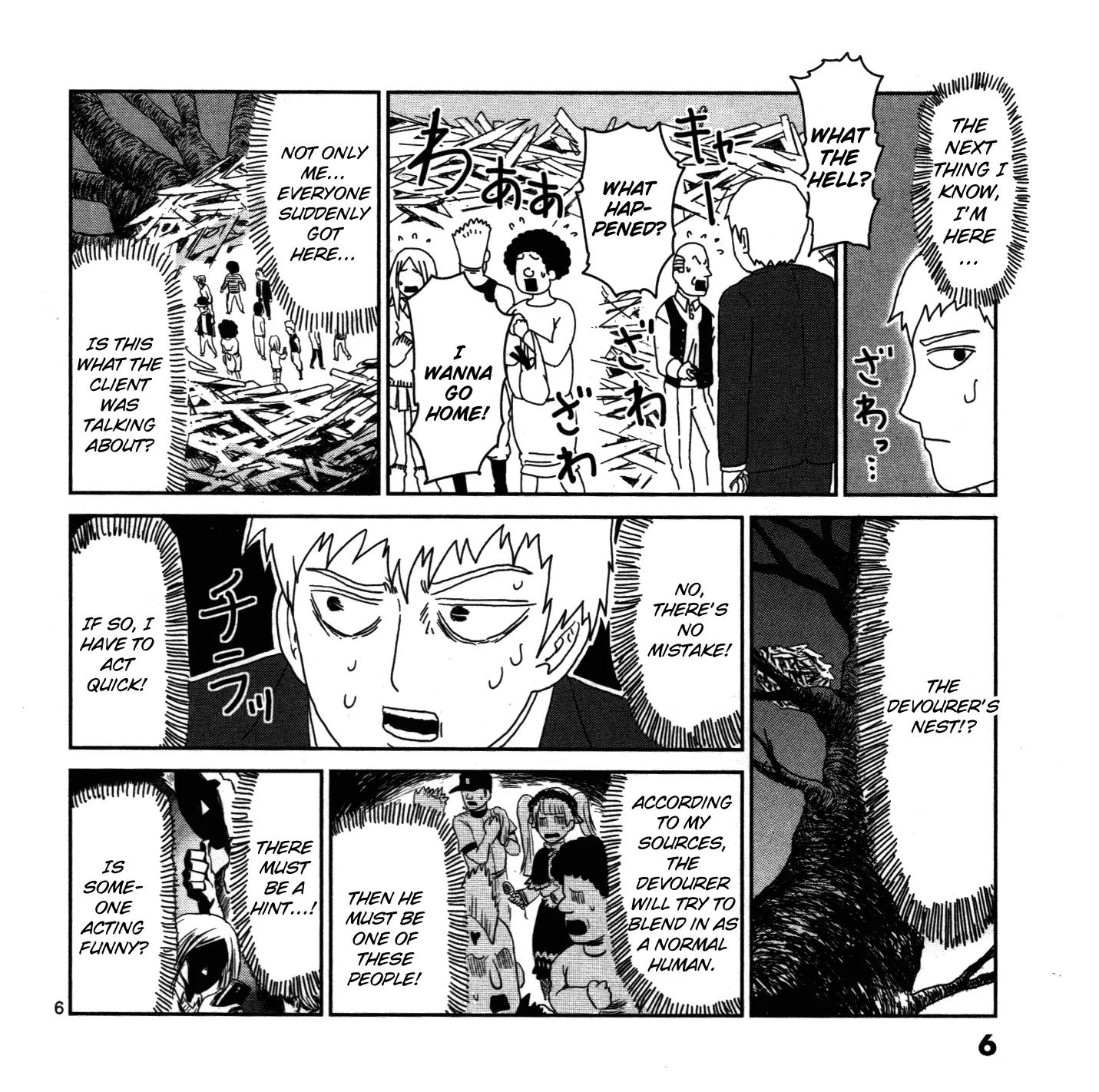 Mob Psycho 100 Chapter 67.5 page 6 - Chapter 67.5: Extra