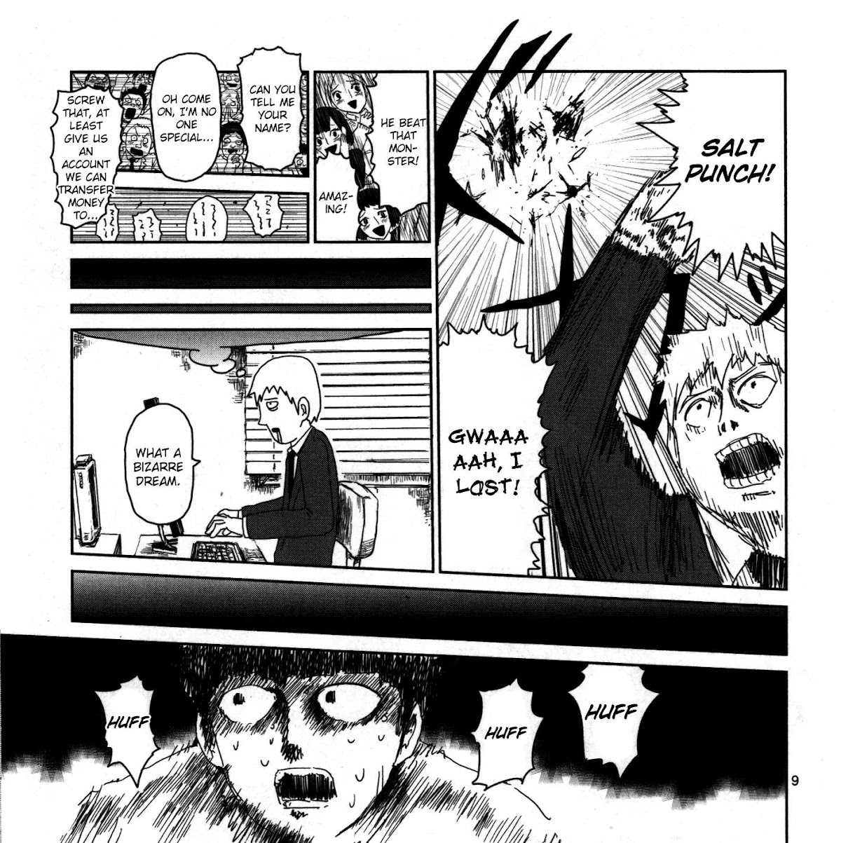 Mob Psycho 100 Chapter 67.5 page 9 - Chapter 67.5: Extra