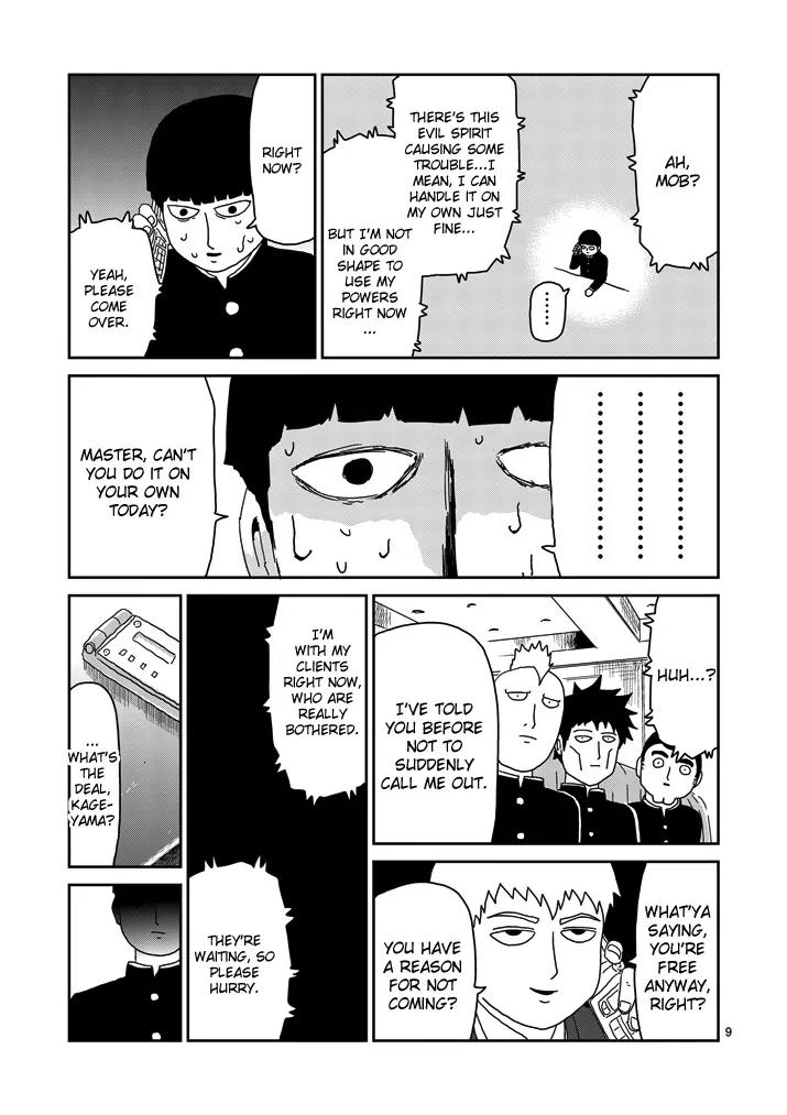 Mob Psycho 100 Chapter 68 page 9 - Chapter 68