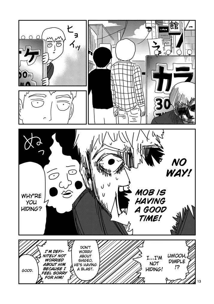 Mob Psycho 100 Chapter 69 page 13 - Chapter 69: He Doesn't Care