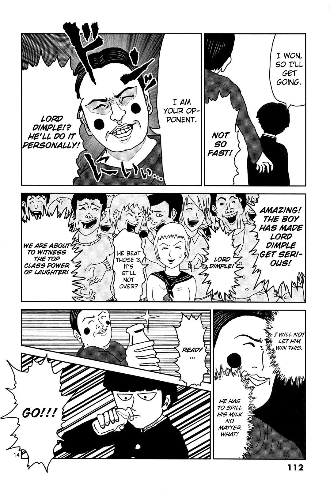 Mob Psycho 100 Chapter 7 page 14 - Chapter 7: Sheeple