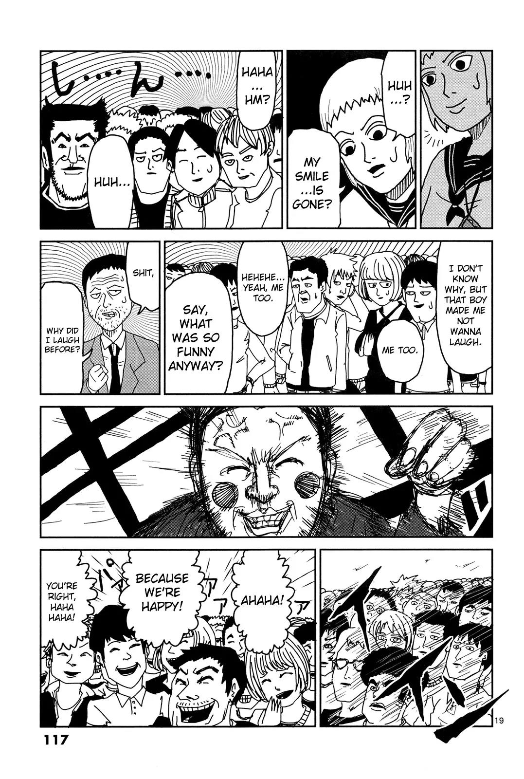 Mob Psycho 100 Chapter 7 page 19 - Chapter 7: Sheeple