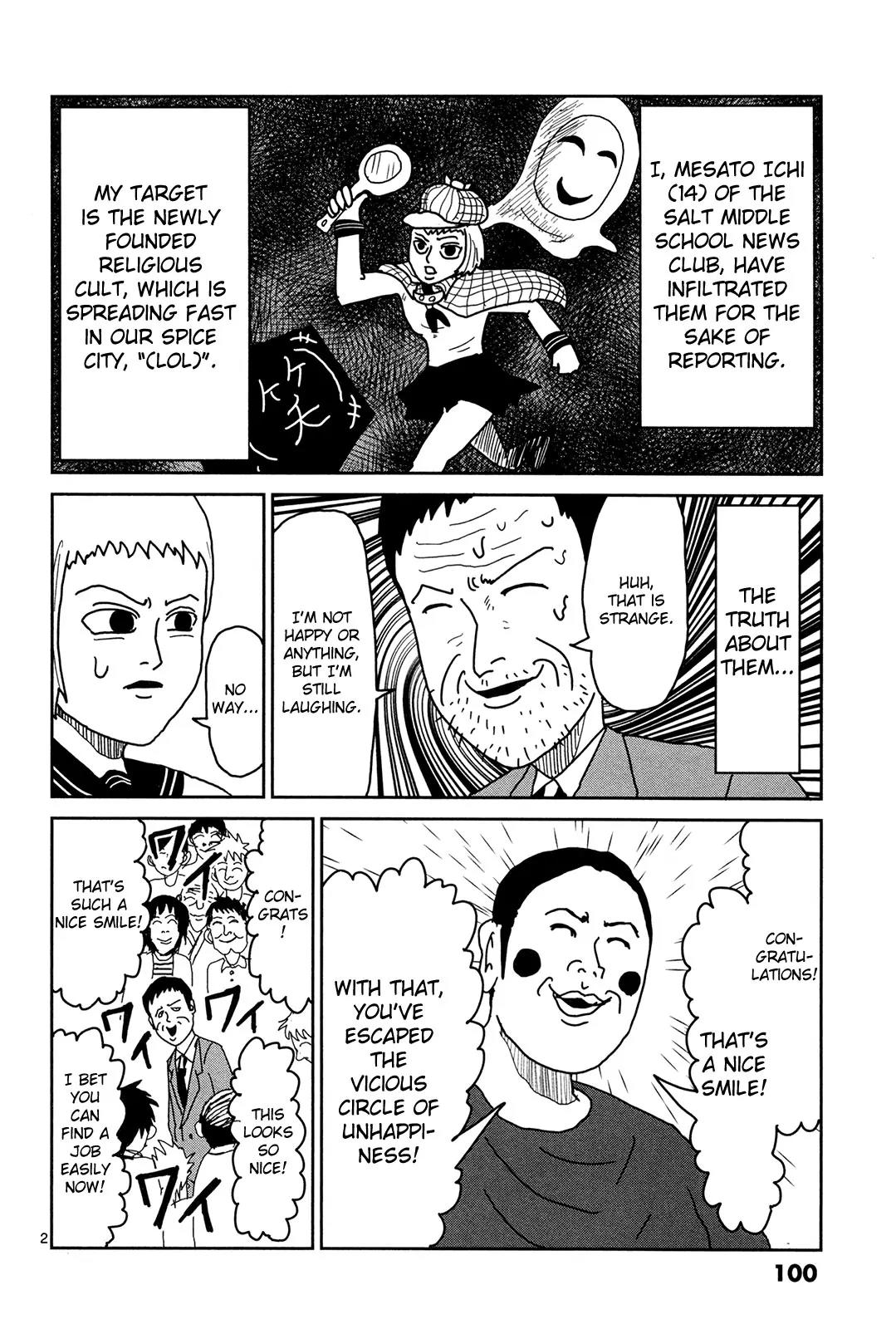 Mob Psycho 100 Chapter 7 page 2 - Chapter 7: Sheeple