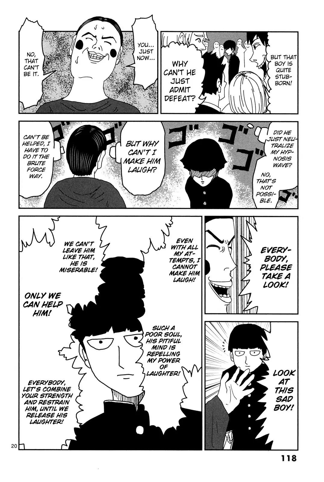 Mob Psycho 100 Chapter 7 page 20 - Chapter 7: Sheeple
