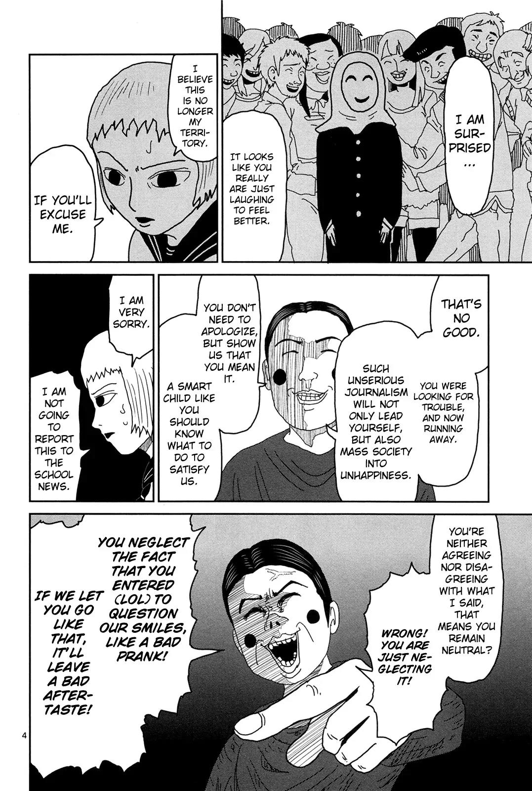 Mob Psycho 100 Chapter 7 page 4 - Chapter 7: Sheeple