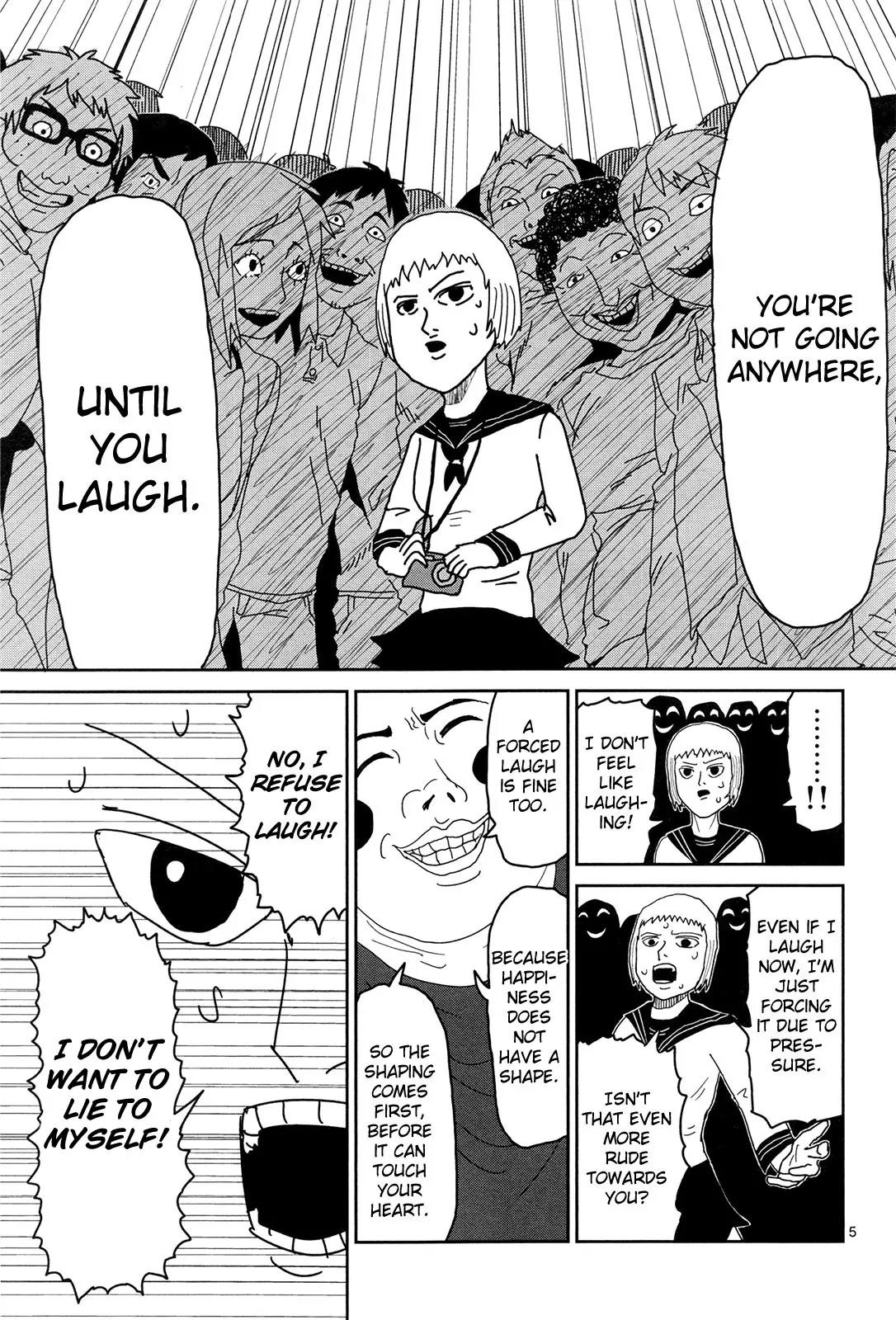 Mob Psycho 100 Chapter 7 page 5 - Chapter 7: Sheeple