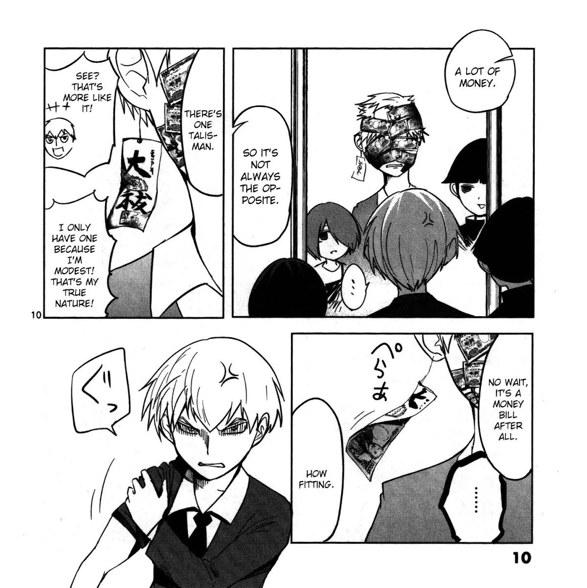 Mob Psycho 100 Chapter 70.1 page 10 - Chapter 70.1: Mob Psycho x Sekai Oni