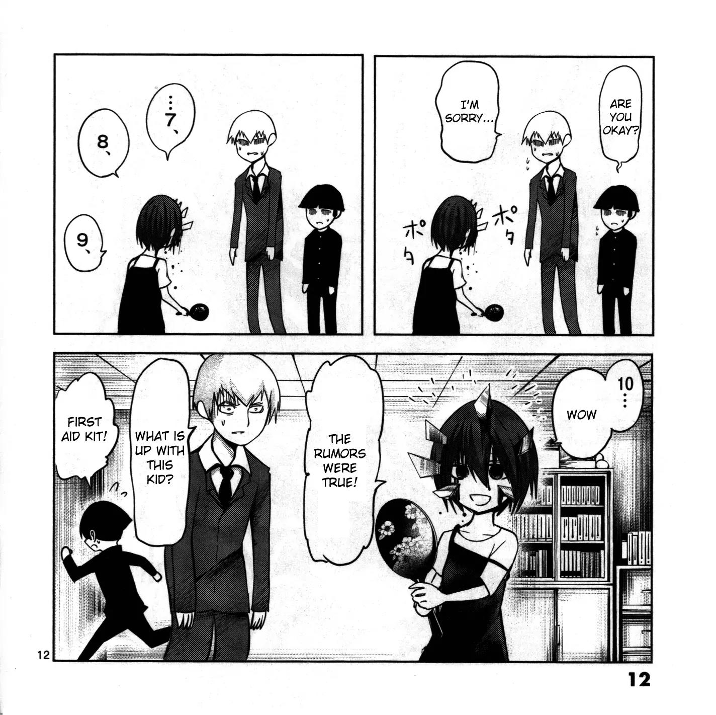 Mob Psycho 100 Chapter 70.1 page 12 - Chapter 70.1: Mob Psycho x Sekai Oni