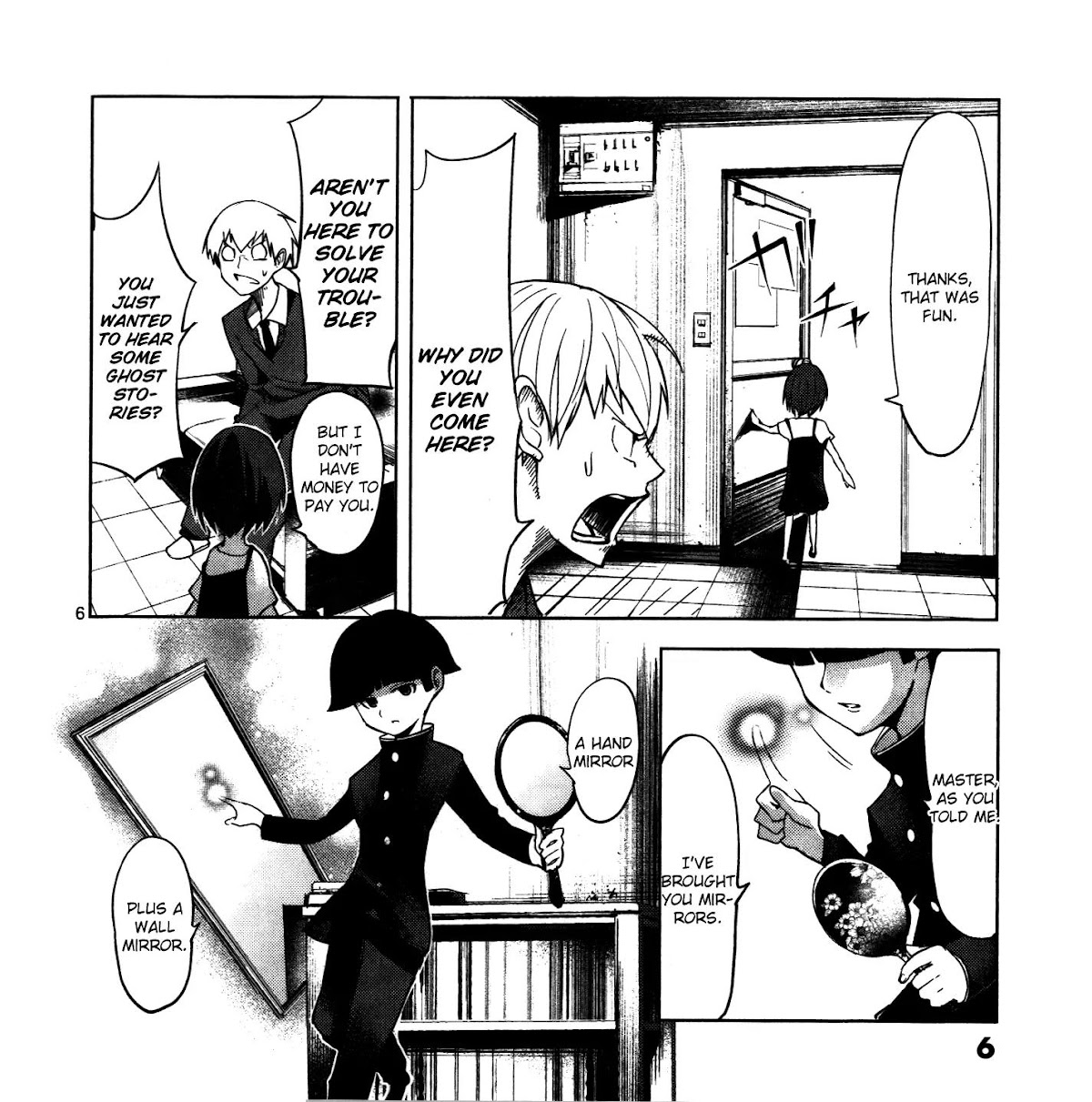 Mob Psycho 100 Chapter 70.1 page 6 - Chapter 70.1: Mob Psycho x Sekai Oni
