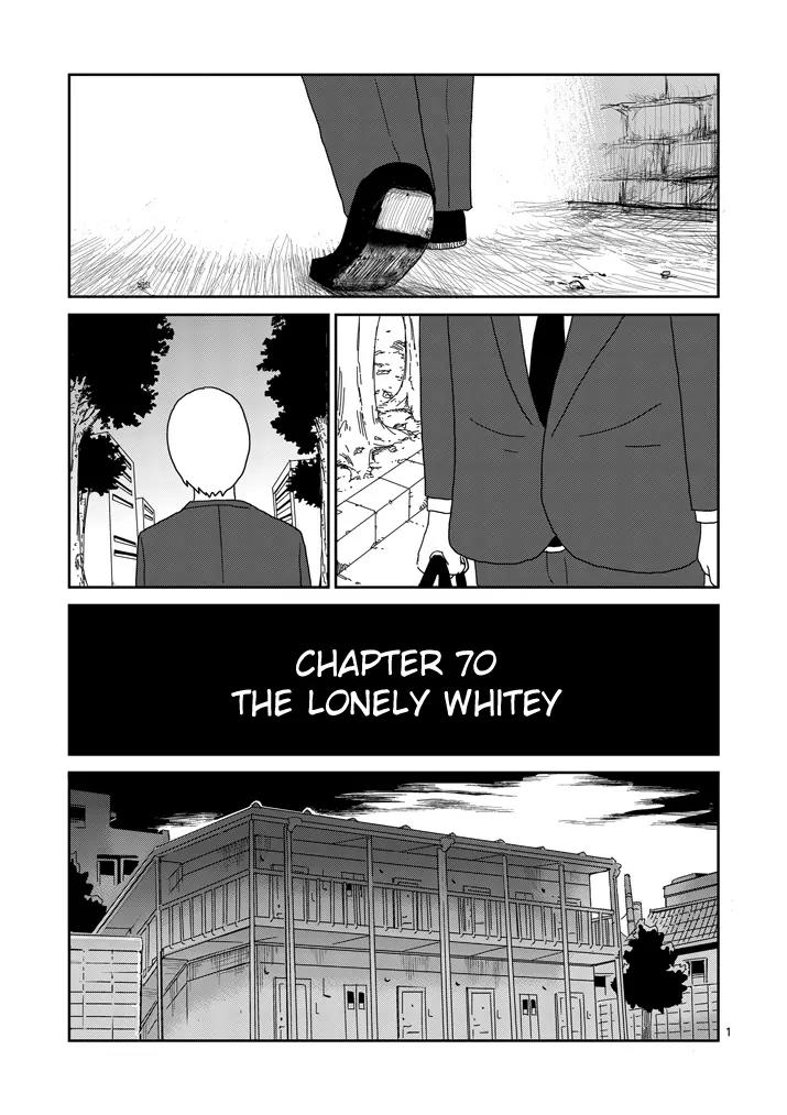 Mob Psycho 100 Chapter 70 page 1 - Chapter 70: The Lonely Whitey