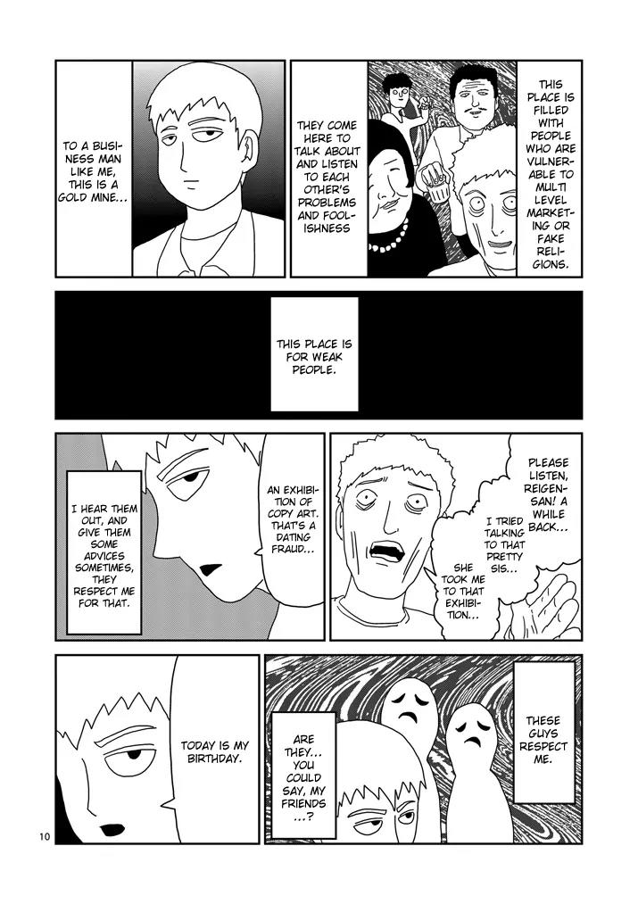 Mob Psycho 100 Chapter 70 page 10 - Chapter 70: The Lonely Whitey