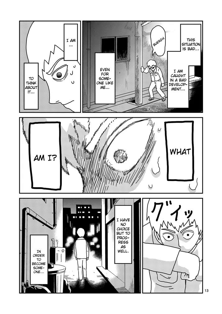 Mob Psycho 100 Chapter 70 page 13 - Chapter 70: The Lonely Whitey