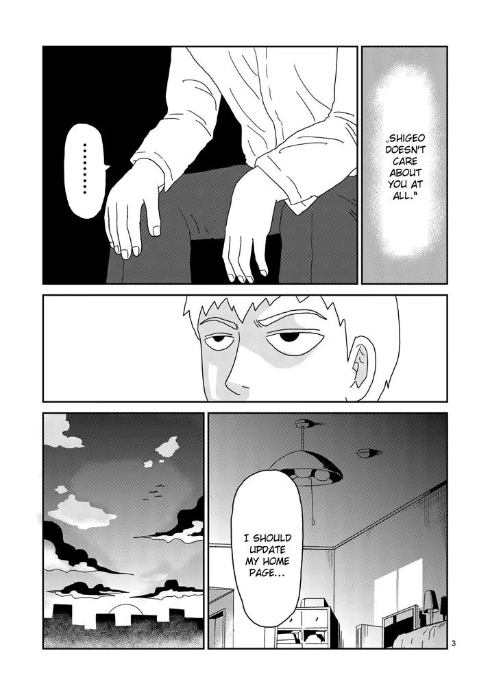 Mob Psycho 100 Chapter 70 page 3 - Chapter 70: The Lonely Whitey