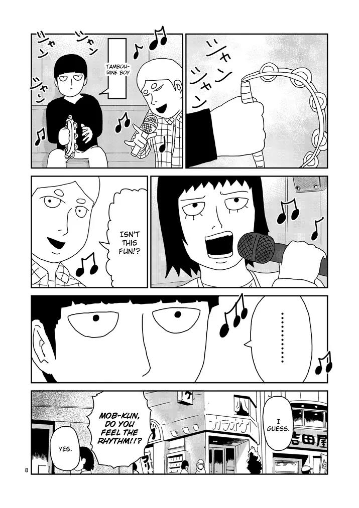 Mob Psycho 100 Chapter 70 page 8 - Chapter 70: The Lonely Whitey