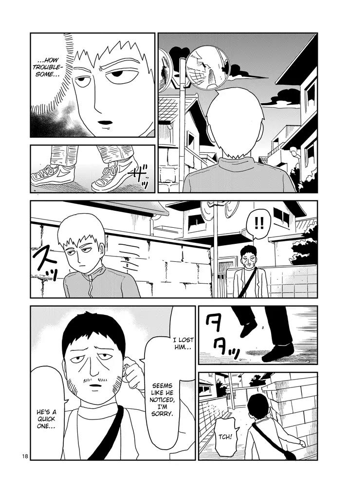 Mob Psycho 100 Chapter 72 page 18 - Chapter 72: Finishing Off
