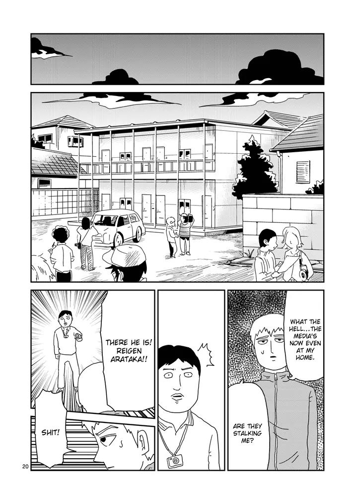 Mob Psycho 100 Chapter 72 page 20 - Chapter 72: Finishing Off