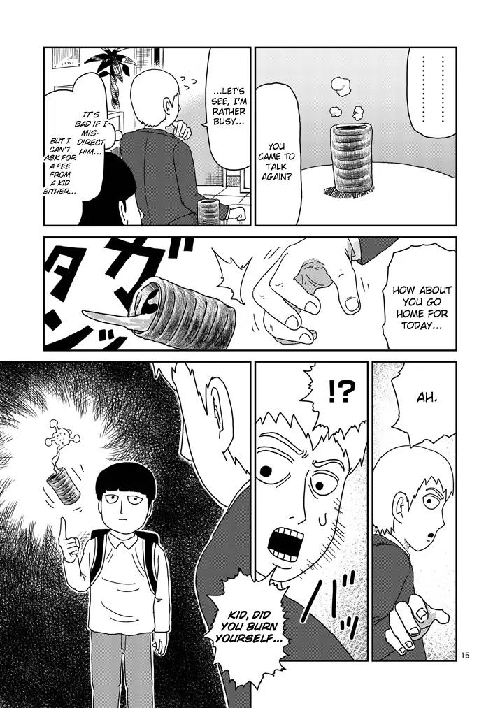 Mob Psycho 100 Chapter 73 page 15 - Chapter 73: True Character