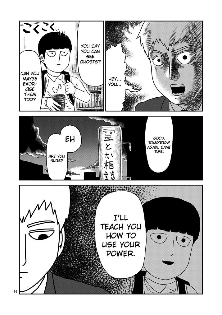Mob Psycho 100 Chapter 73 page 16 - Chapter 73: True Character
