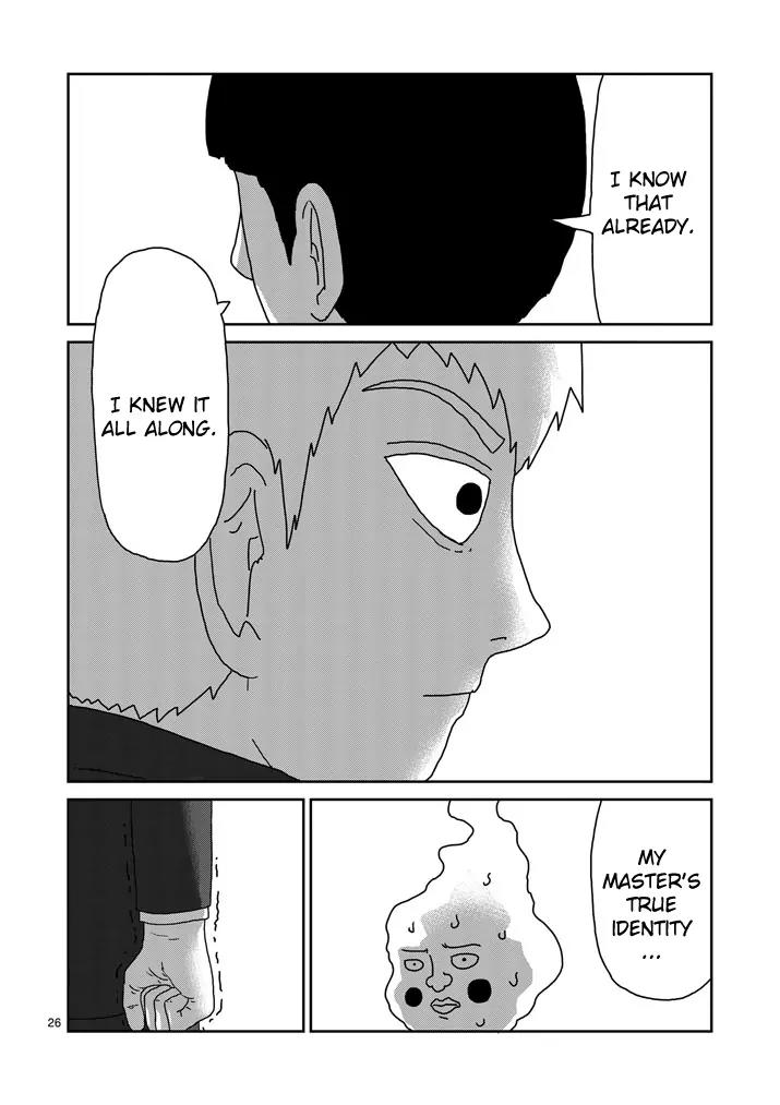 Mob Psycho 100 Chapter 73 page 26 - Chapter 73: True Character