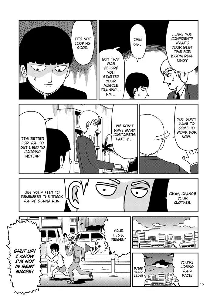 Mob Psycho 100 Chapter 74 page 15 - Chapter 74: Forward